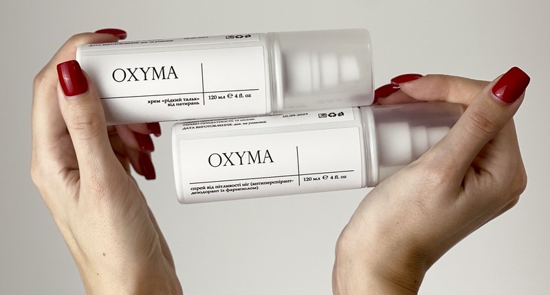 Докладніше про OXYMA: догляд за стопами